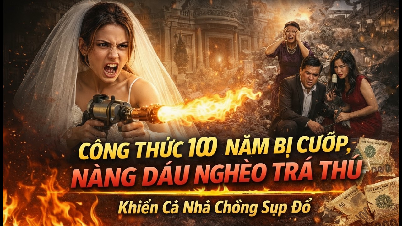 Công Thức 100 Năm Bị Cướp, Nàng Dâu Nghèo Trả Thù Khiến Cả Nhà Chồng Sụp Đổ