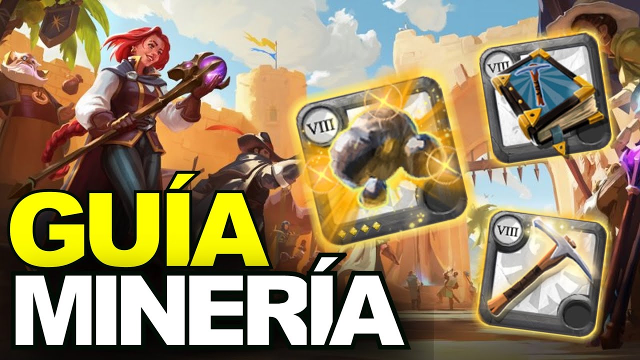 ¿CÓMO SUBIR MINERÍA RÁPIDO EN ALBION? ⚔️ ALBION ONLINE GUÍA PARA PRINCIPIANTES 2025 ⚔️