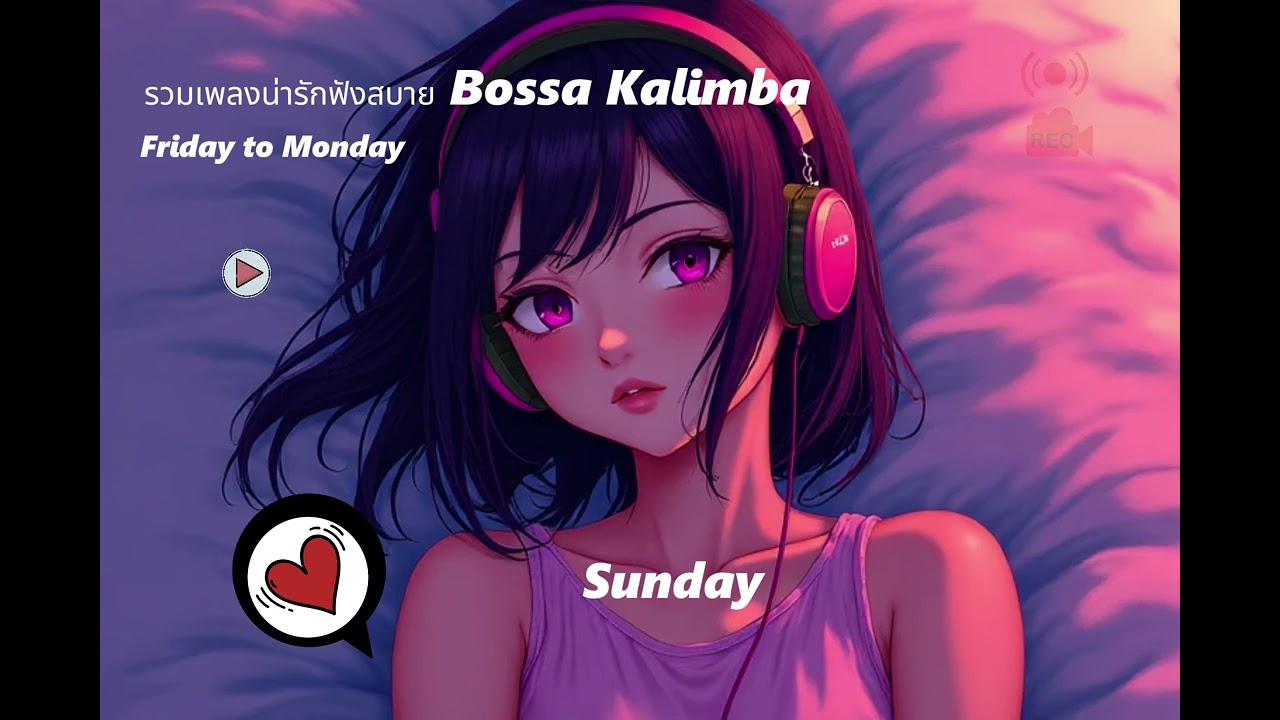 รวมเพลงน่ารักฟังสบาย Bossa Kalimba