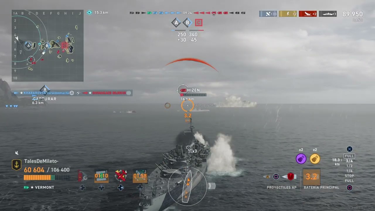 Vermont Tier legendario | Kraken #63 | World of Warships: Legends