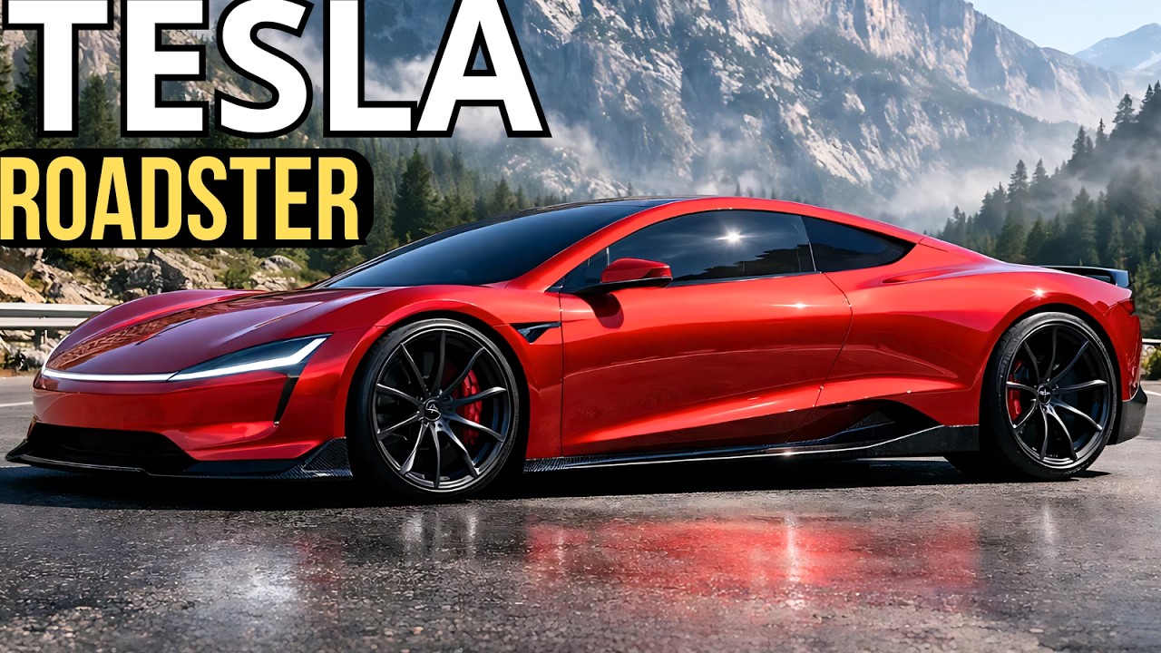 Oto Tesla Roadster z 2027 roku&hellip; i wygląda obłędnie!