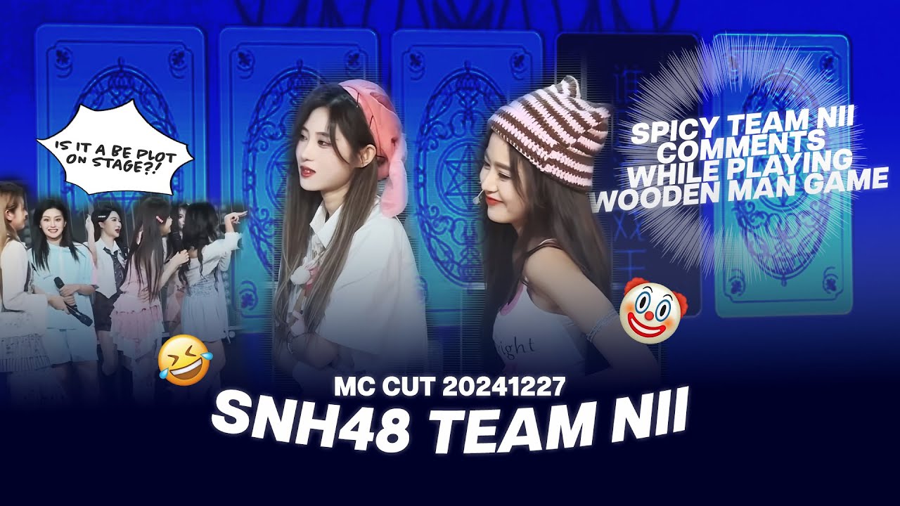 [ENG] 'Is it a BE Plot on Stage?' - SNH48 Team NII MC Cut 20241227