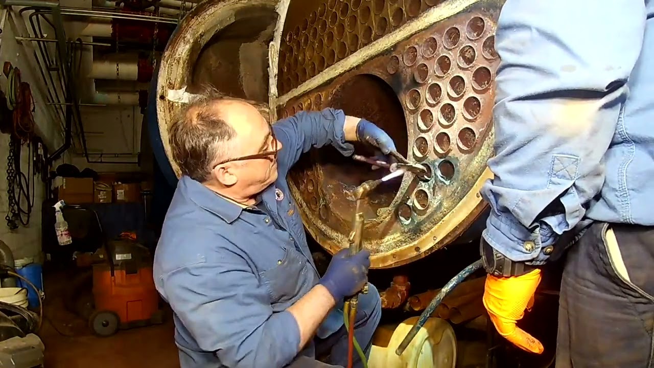 Reparación de Boiler (Cambio de tubos) Boiler Repair (Change of tubes)