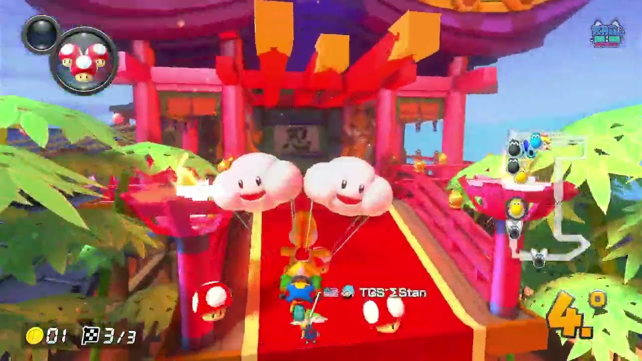 MK8D - SQ 4v4 con Andres, Mars y  Arroz