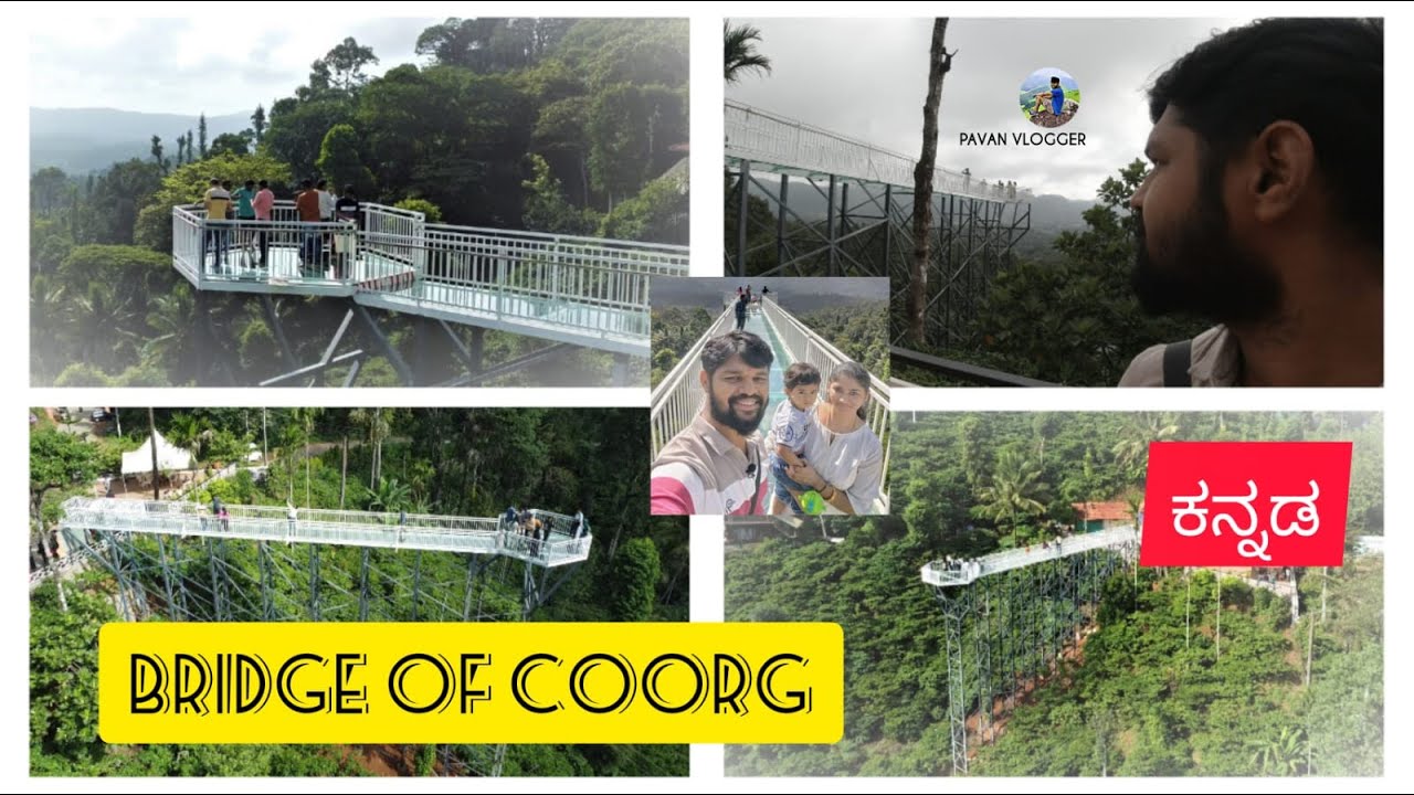 BRIDGE Of COORG | PAPPY'S COFFEE ISLAND | Glass Bridge of Coorg #bridgeofcoorg #glassbridge #coorg
