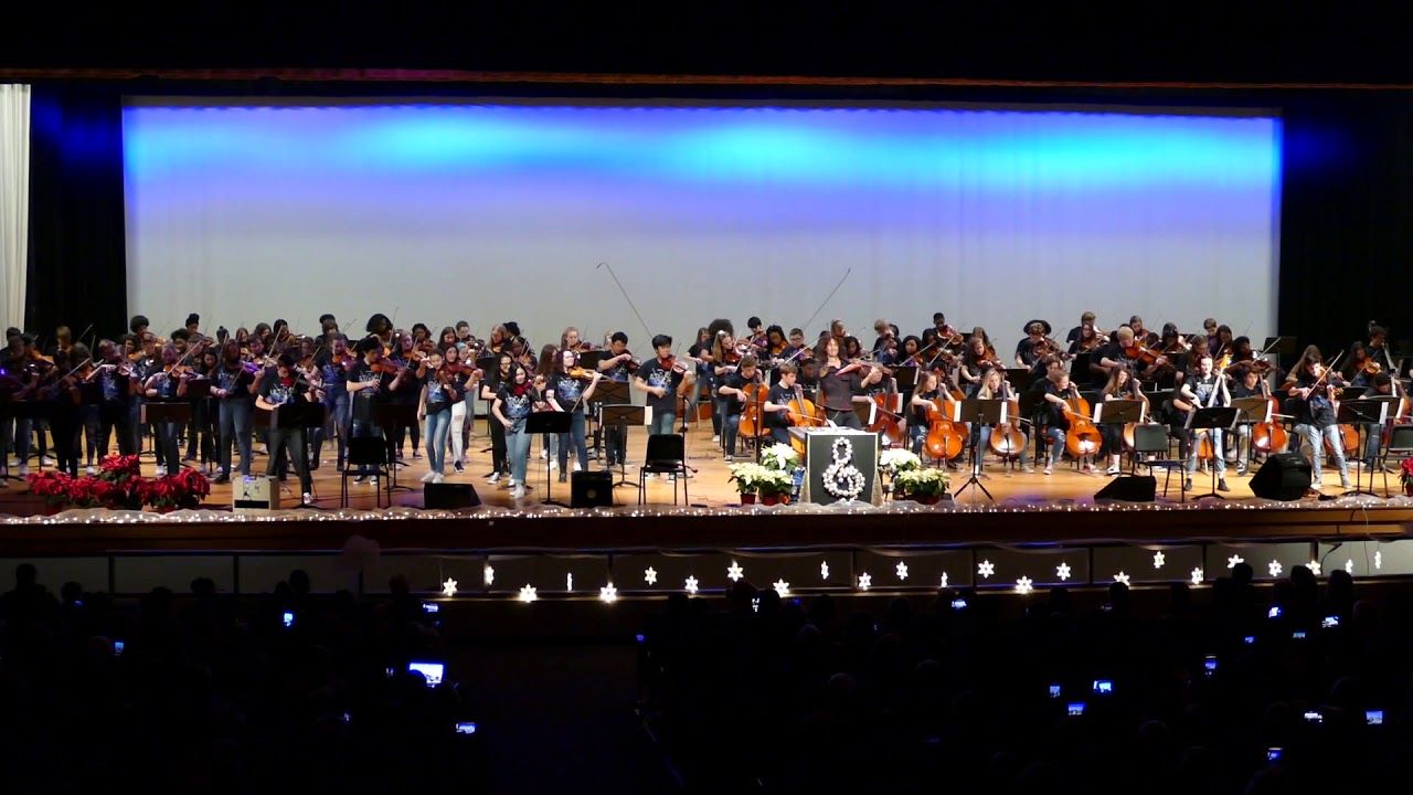 Mark Wood & the WBHS Orchestra perform Journey's Any Way You Want It