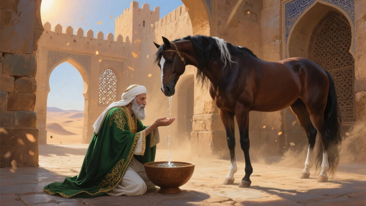 قصه الشاب الفقير الذي دخل السوق ليبيع حصانه، فعاد وهو يملك مدينة كاملة