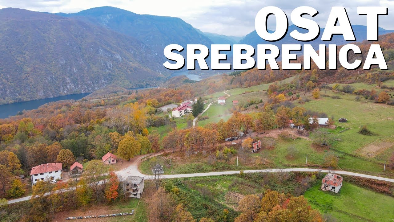 Осатика (Осат) в осенней одежде, небольшая деревня на дальнем востоке Боснии.