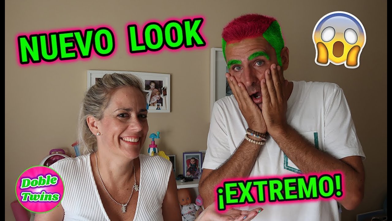CAMBIO DE LOOK EXTREMO DE MI NOVIO 💇‍♂️ ME GUSTA? MI NOVIO REACCIONA A SU NUEVO LOOK