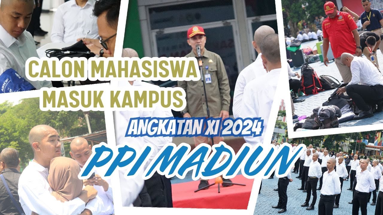 Calon Mahasiswa Jalur Mandiri PPI Madiun Angkatan XI 2024 Masuk Kampus