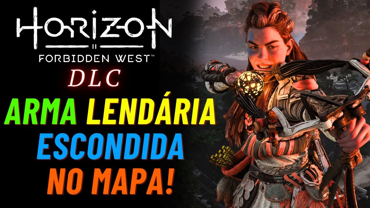 ARMA LEND&Aacute;RIA ESCONDIDA NA DLC DE HORIZON FORBIDDEN WEST (BURNING SHORES)