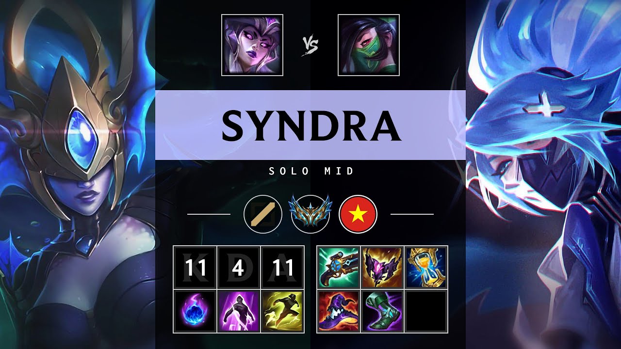 Syndra Mid vs Akali - VN Challenger Patch 25.10