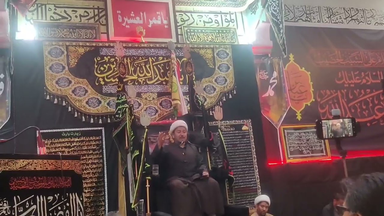 Majlis Aza 8nd Muharram Imam Barga Leh shak mansoor