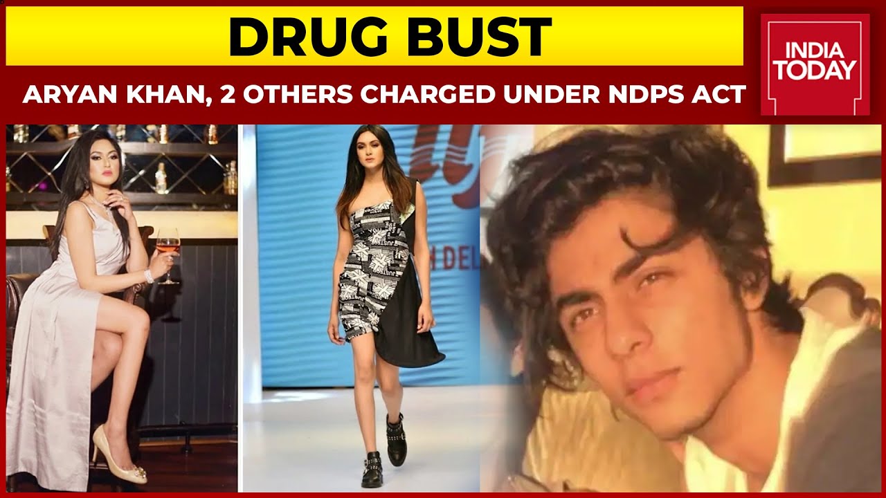 Mumbai Cruise Rave Bust: SRK's Son Aryan Khan, 2 Others Charged Under NDPS Act