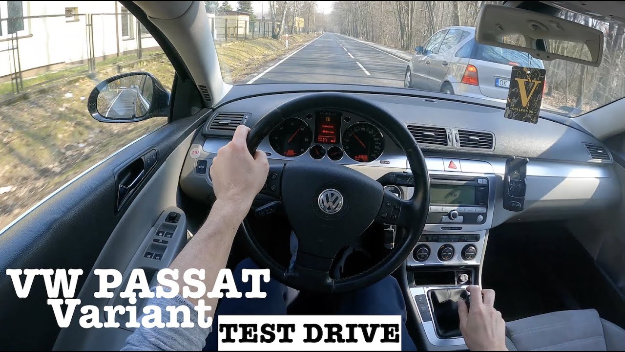 2007 VW Passat B6 2.0TDI 140HP Variant | POV Test Drive | 0-100 | Review