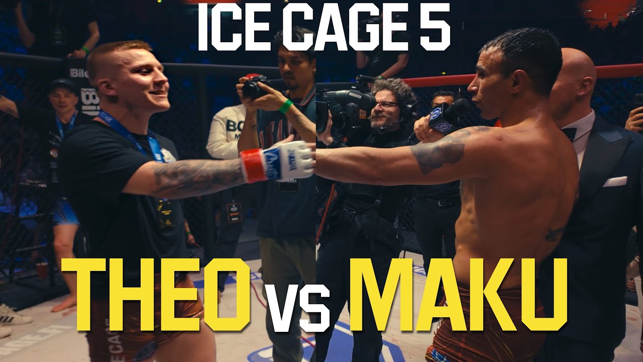 Theo Kolehmainen vs Makwan Amirkhani Ice Cage 5 Main Event! Ft Theo & Josa