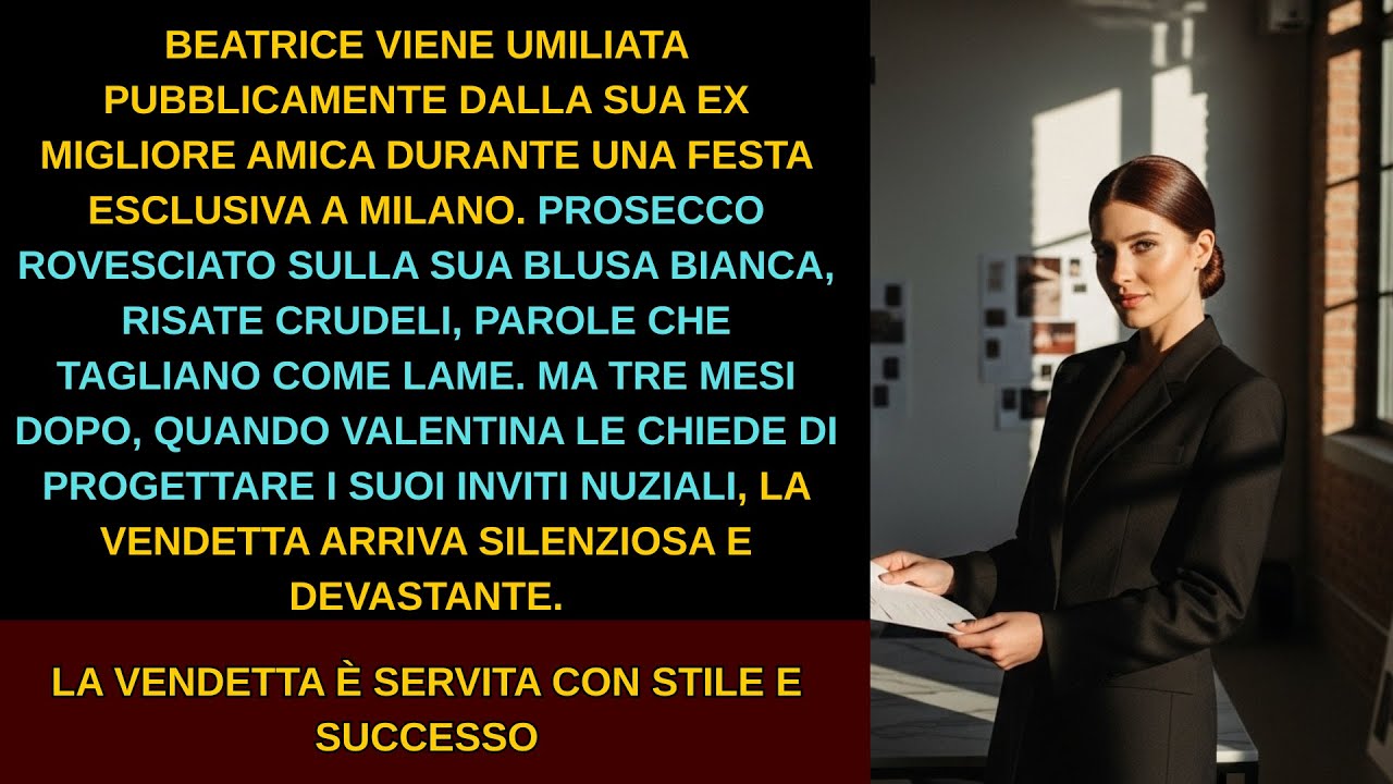 Mi ha umiliata davanti a tutti, ma tre mesi dopo non poteva credere ai miei nuovi inviti