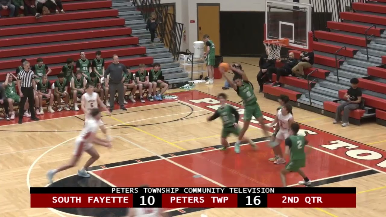 Peters Township High School Boys Basketball vs. South Fayette - January 30, 2026