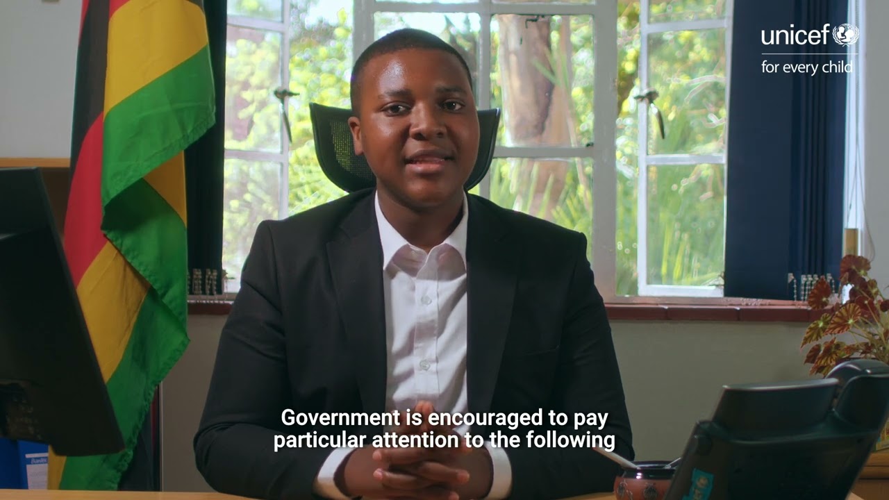 Child President Neville Mavu speaks on Adolescent