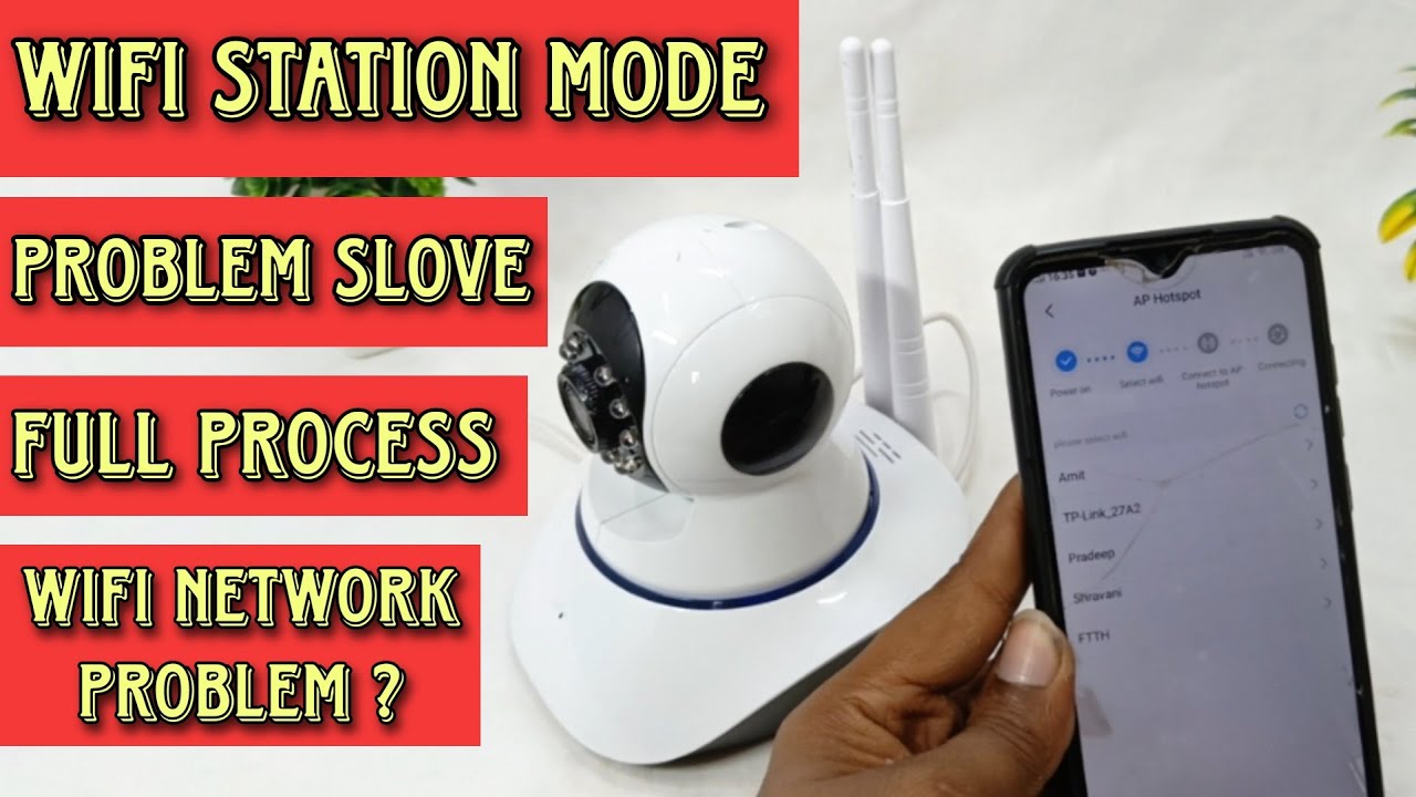 V380 WIFI Station Mode Problem Full Details | WIFI Not Connecting (Problem Solve)