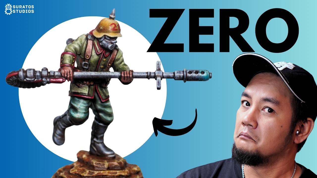 BASIC Layering with ZERO Glazing & Blending 🎨 Trench Crusade
