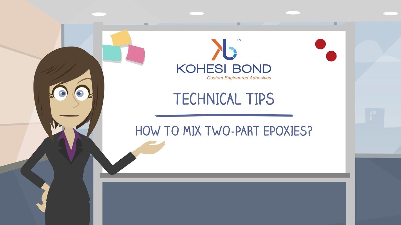 Technical Tips: How to Mix a Two Component Epoxy