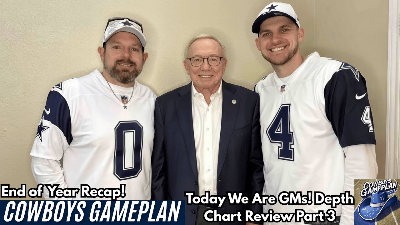 End of Season Recap! Cowboys Depth Chart Breakdown Part 3 📱