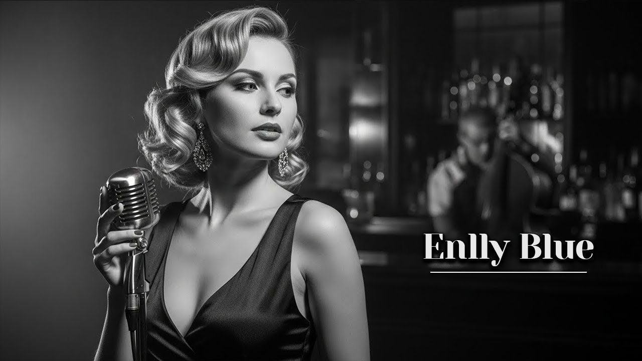 Enlly Blue - Blue Avenue | 1950s Soul Blues (Smooth Vintage Swing, Electric Piano & Brass Glow)