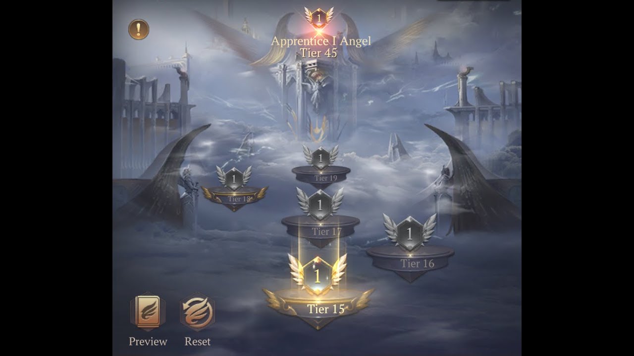 MU DARK EPOCH ANGEL TIER CLASS CHANGE