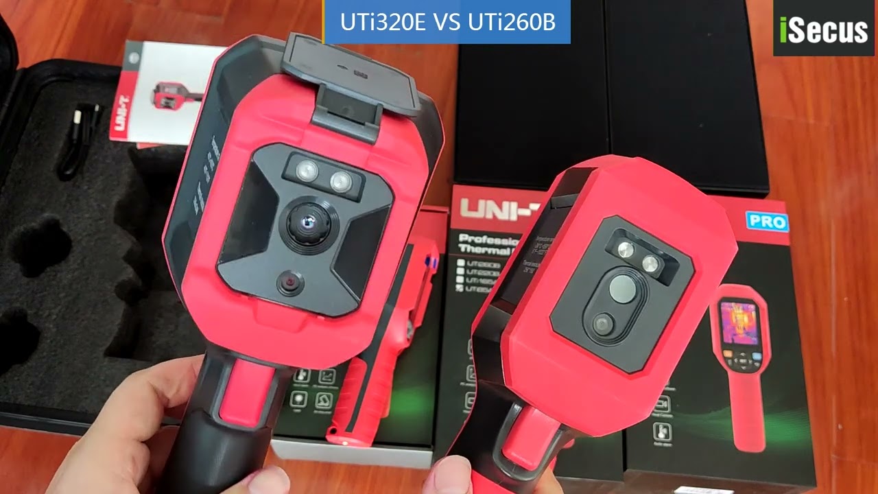 UTi320E UTi260B UTi85A UTi260B Thermal Camera Comparison from iSecus