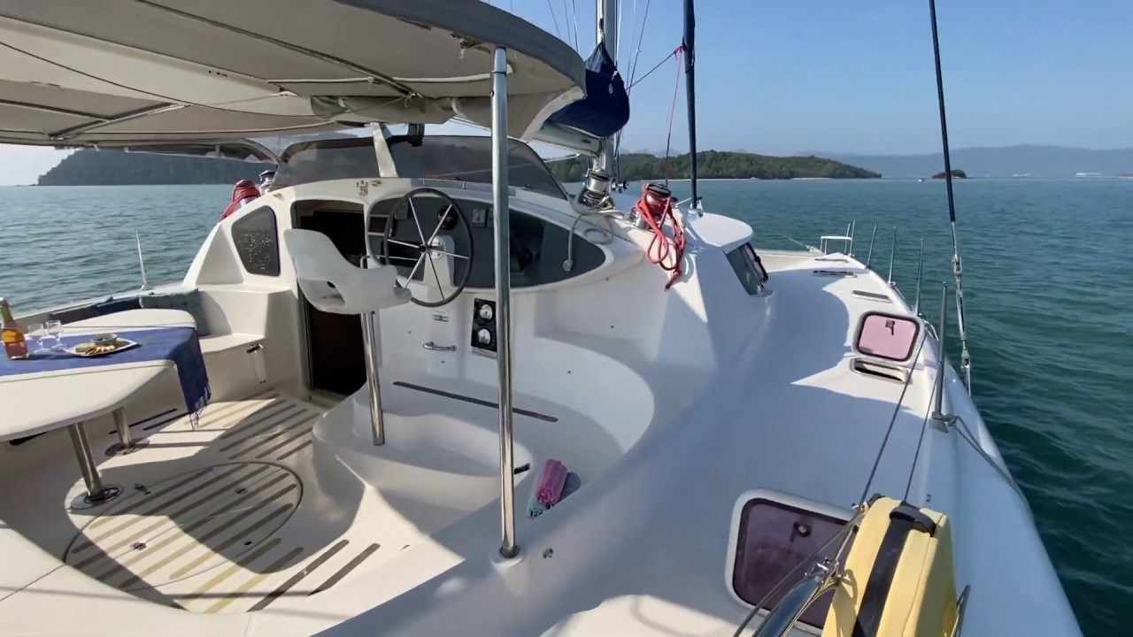 NOW SOLD. Fountaine Pajot Bahia 46 For Sale. Video Tour. January 2020.