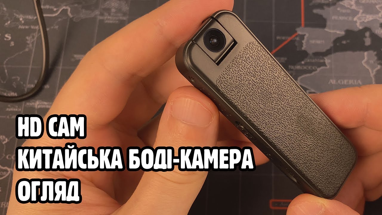 Нагрудна бодікамера Model L7 wifi огляд