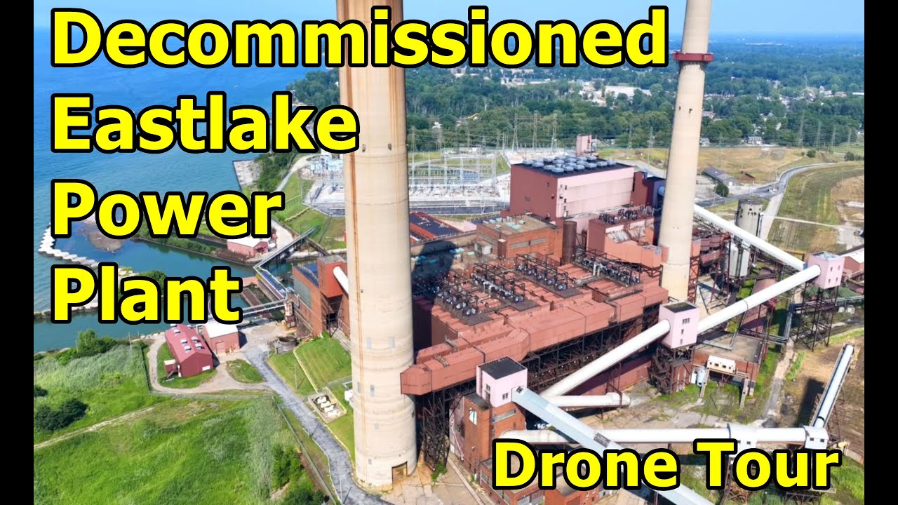 Exploring The Decommissioned Eastlake Power Plant With Stunning Drone Shots Of Majestic Hawks!