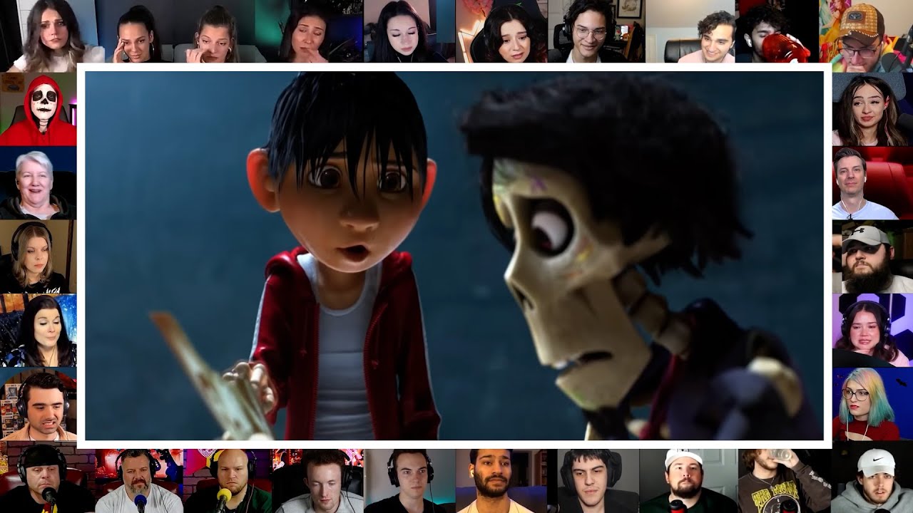 Very Heart-warming Moment - Miguel realizes Hector is his Great Grandpa | Reaction Mashup