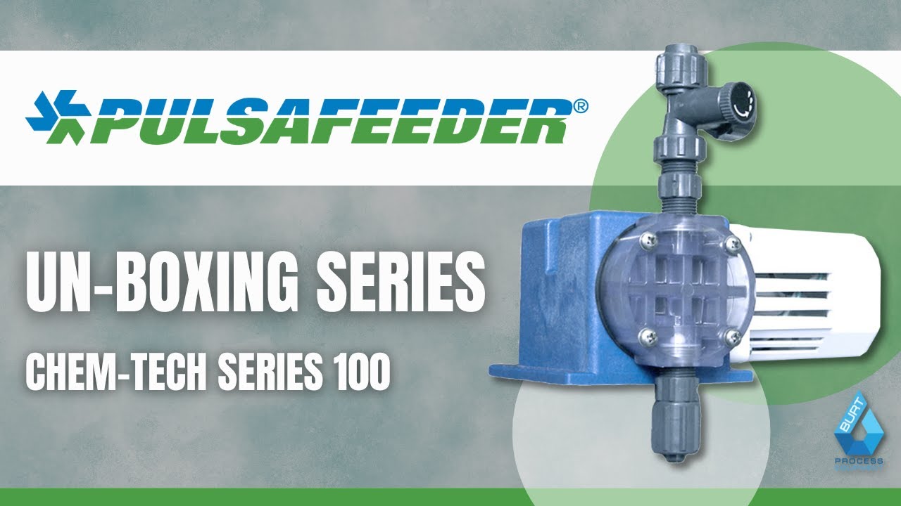Pulsafeeder Chem-Tech Series 100 Metering Pump Unboxing