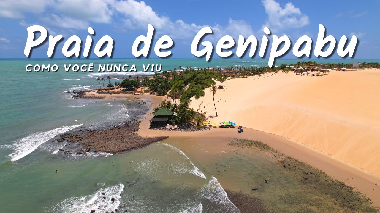 Praia de Genipabu | Dunas | Drone 4K | Footage #15
