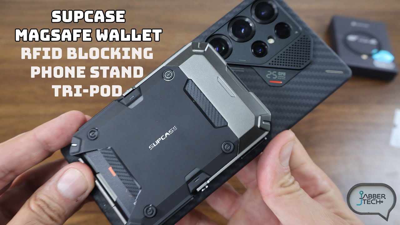 Supcase MagSafe Wallet with Stand, TriPod, RFID Blocking and more!