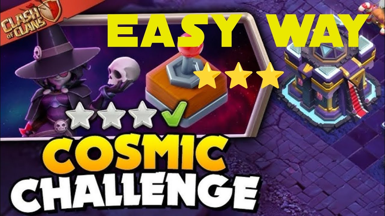 How to 3 ⭐⭐⭐ COSMIC CHALLENGE