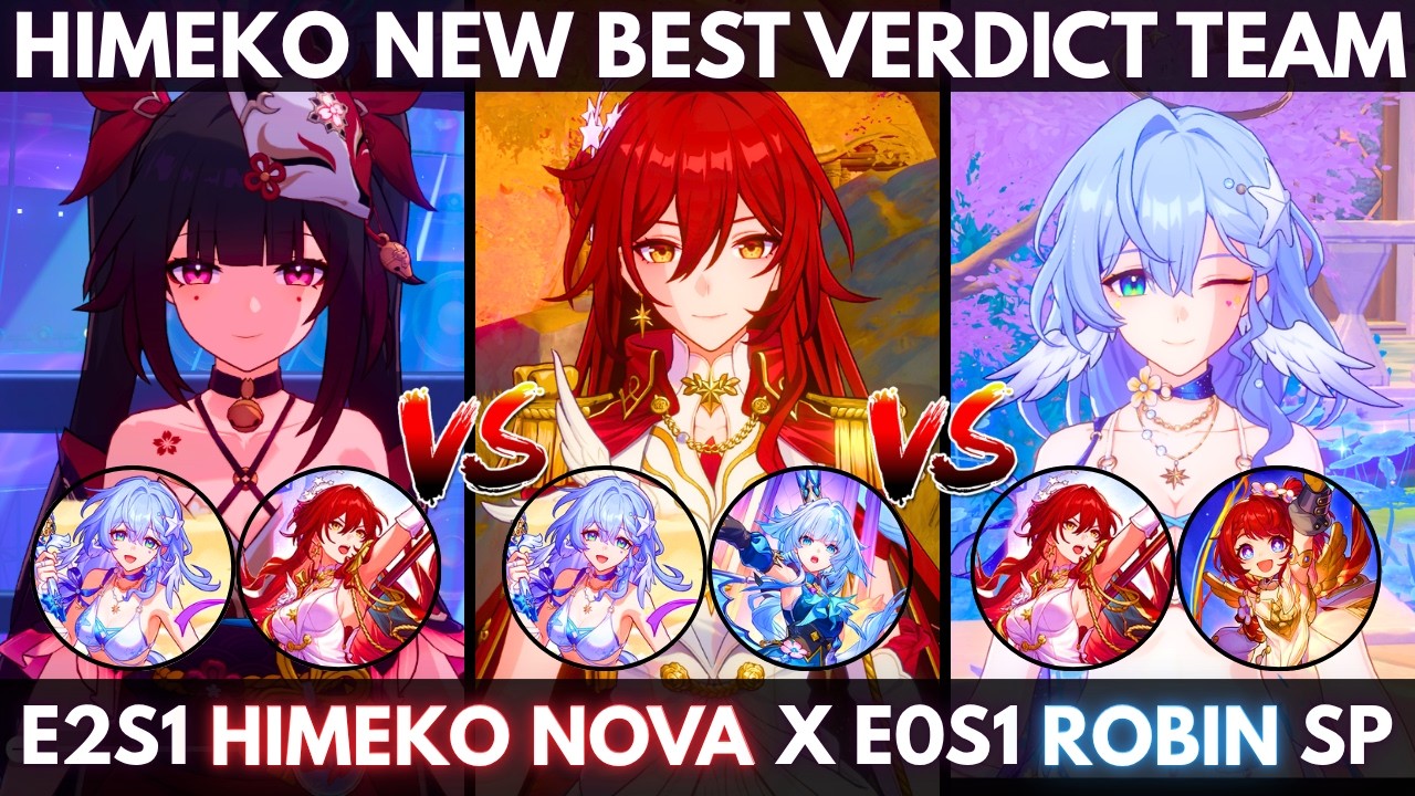 [V3] E2 Himeko Nova x Robin Summeretto &mdash; лучшая команда для Вердикта | Sparkle против Tribbie про...