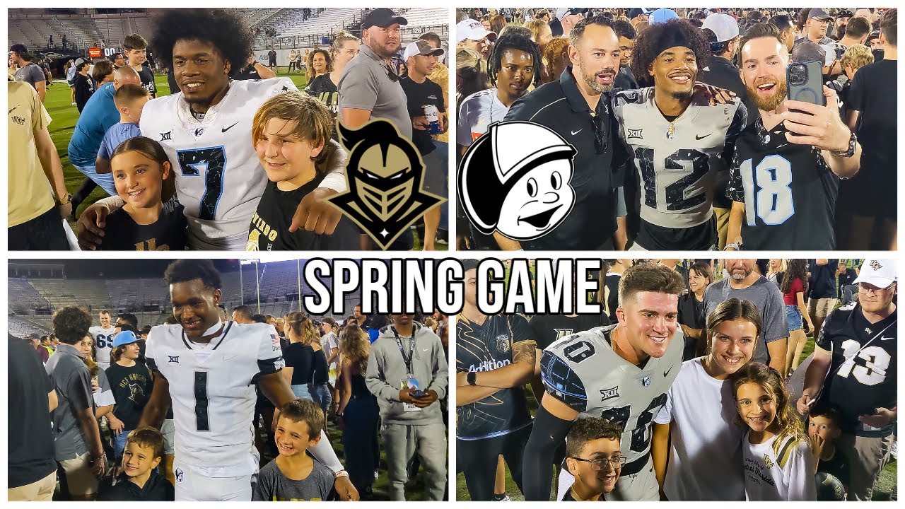 UCF Football: Sights & Sounds from the 2023 Knights vs. 'Nauts Spring Game ⚔️🚀🏈