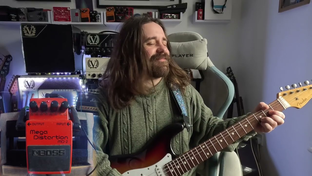 Checking out the Boss Mega Distortion (MD-2)