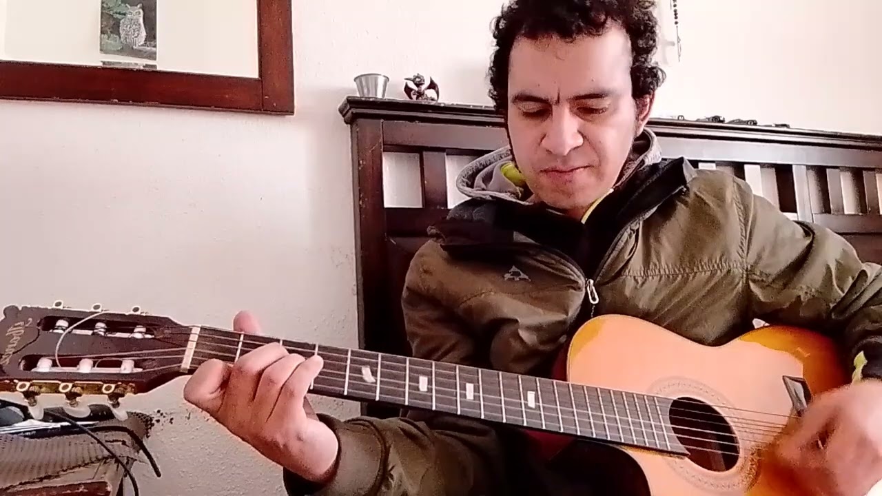 Paquita la del barrio - me saludas ala tuya - guitar cover