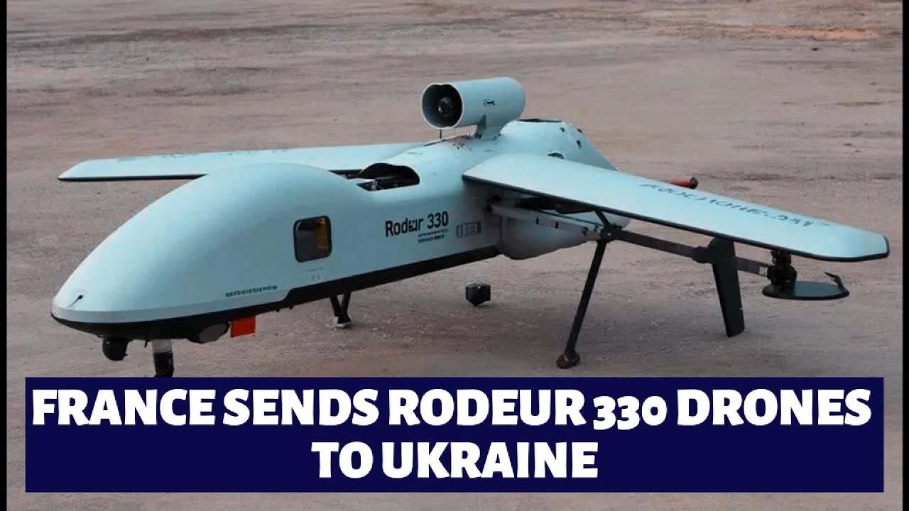 Франция отправила Украине беспилотники Rodeur 330.