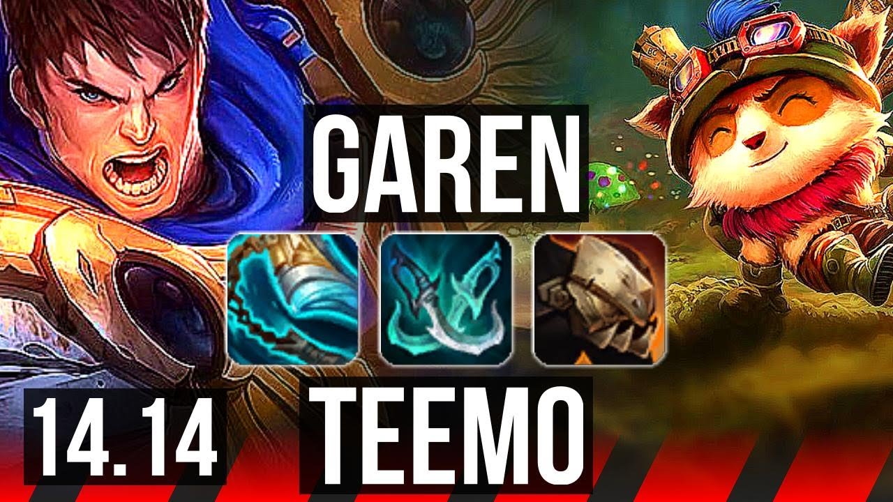 GAREN vs TEEMO (TOP) | 7/1/2, Dominating | EUNE Master | 14.14