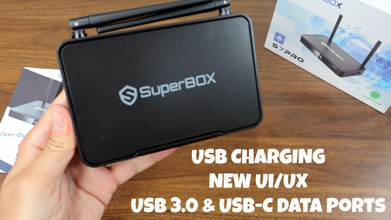 SuperBox S7 PRO: новые интерфейсы и дизайн!