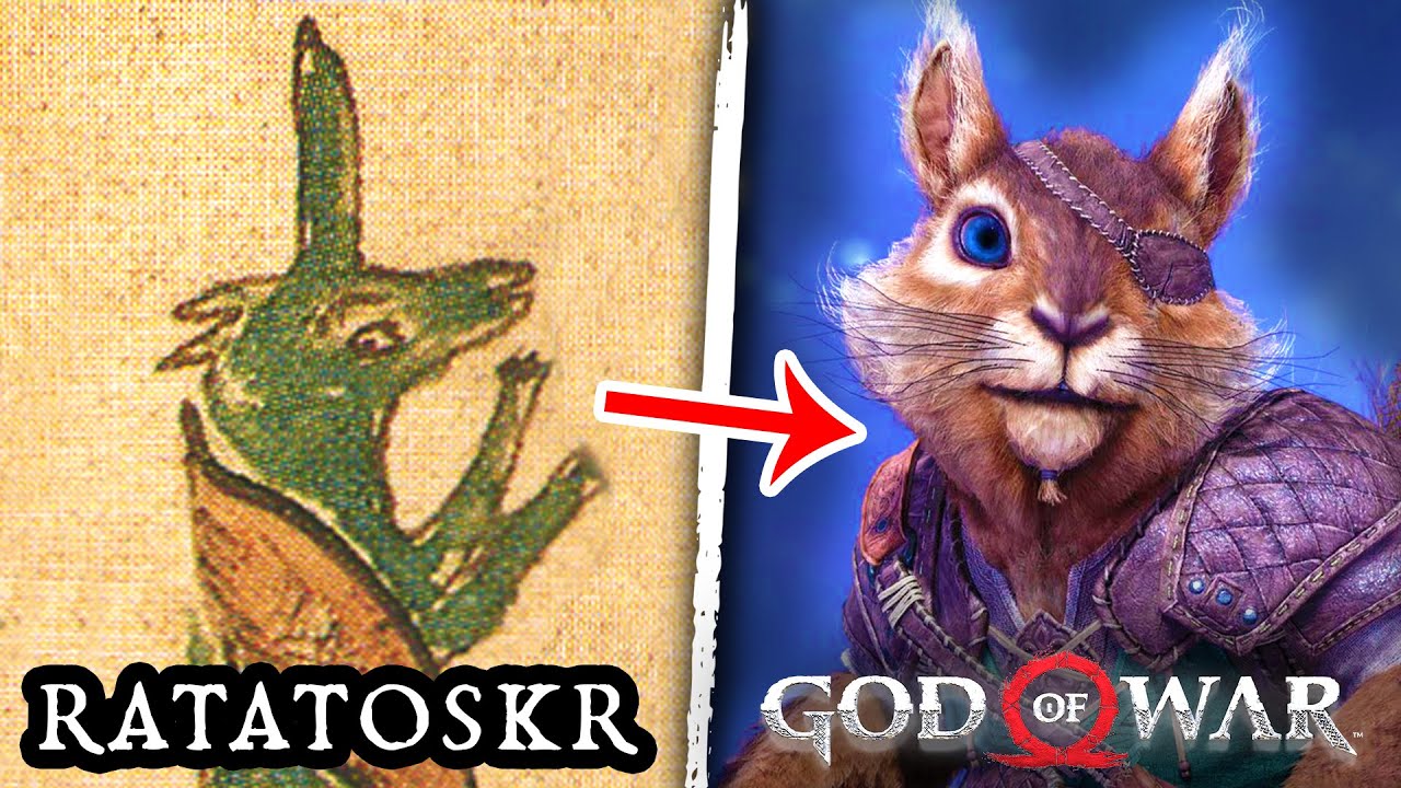 Запутанное происхождение RATATOSKR, болтливой белки из скандинавских мифов