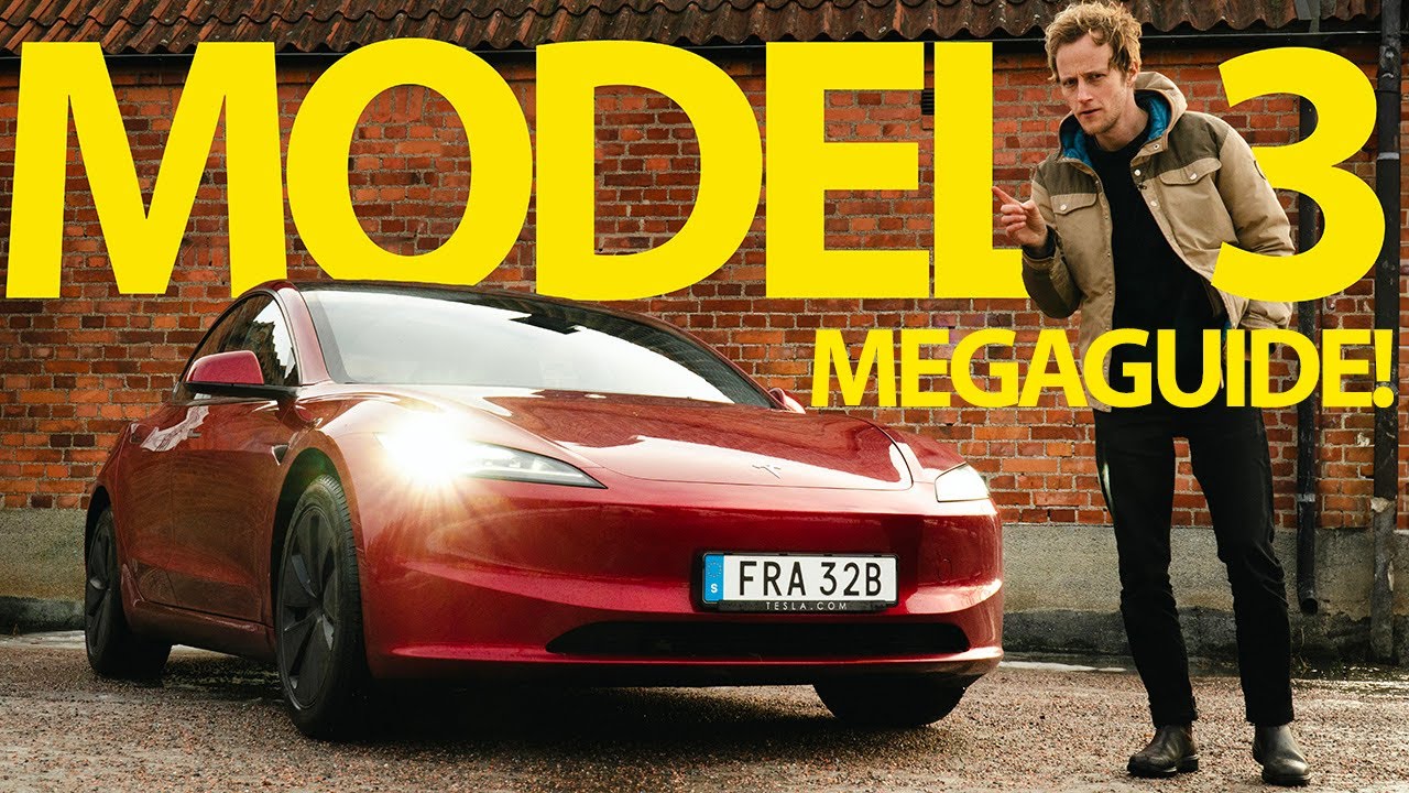 Köp inte TESLA MODEL 3 innan du sett den här videon. (MEGA GUIDE)