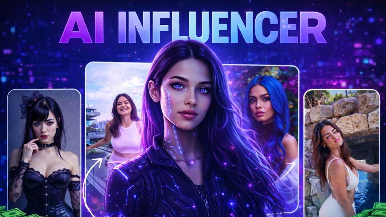 I Created a Fake Instagram Influencer Using AI 🤯