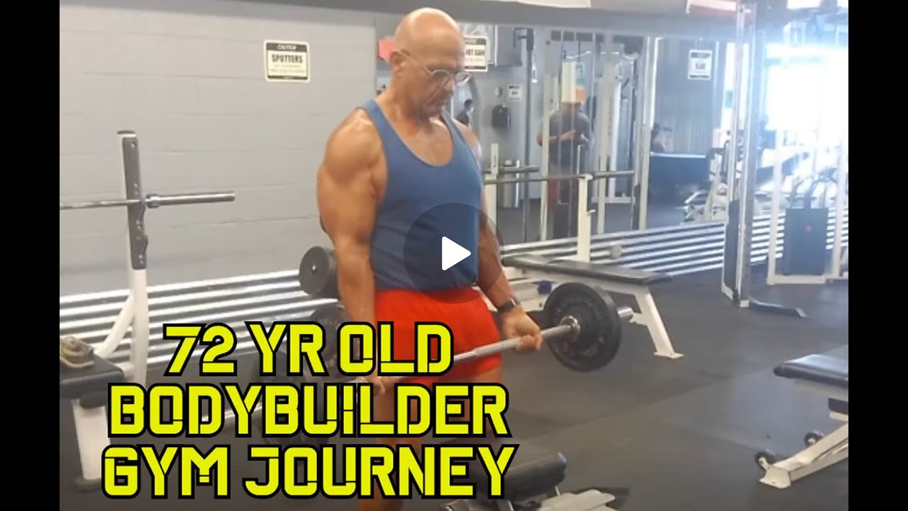 72 YO Natural Bodybuilder Journey. Training Since 1966