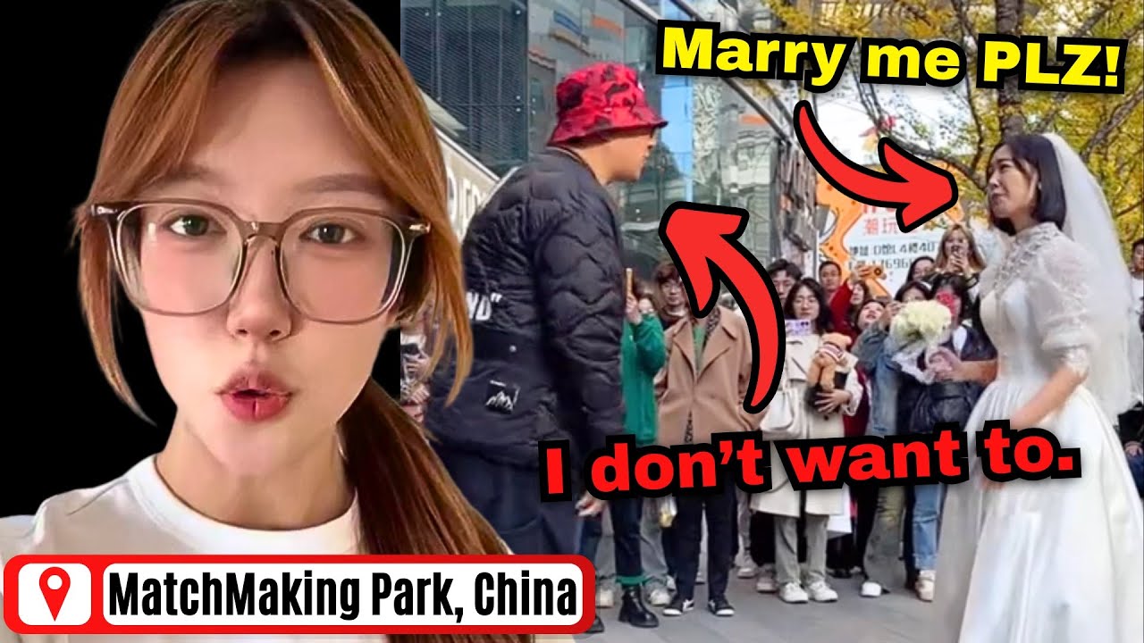 China's Matchmaking Park Situation: Single Women Propose Men Desperately